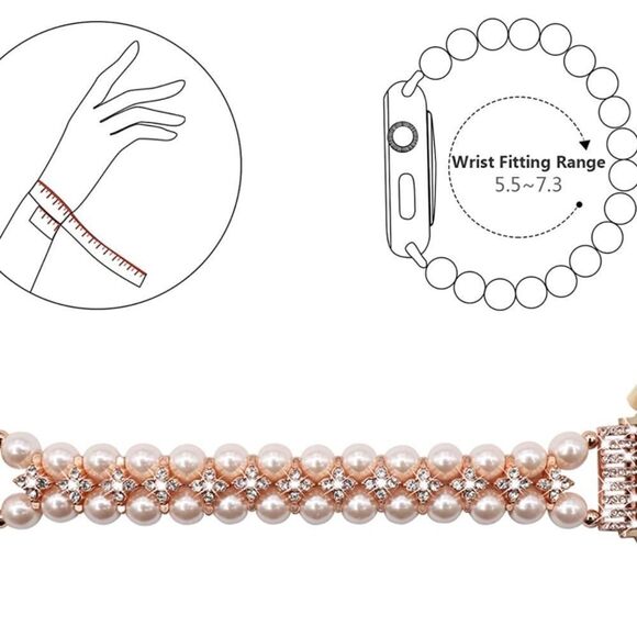 Pearl Gems Bracelet Band for Apple Watch